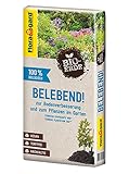 Floragard Bio-Erde Belebend 1x60 Liter - zum Pflanzen im Garten und zur Bodenverbesserung - torffrei und vegan
