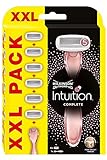 WILKINSON SWORD - Intuition Complete For Women | Smooth Shave | Razor Handle + 6 Blade Refill,Pink, 1 stück (1er Pack)