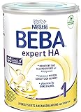 Nestlé BEBA EXPERT HA 1 Hydrolysierte Anfangsnahrung für Babys mit erhöhtem Allergie-Risiko, Baby-Milchpulver von Geburt an, 1er Pack (1 x 800g)
