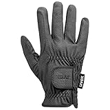 uvex Sportstyle - dehnbarer Reithandschuh für Damen und Herren - exzellenter Grip & strapazierfähig - touchscreenfähig - Black - 7
