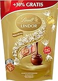 Lindt Schokolade LINDOR Kugeln Mischung | 399g | Ca. 30 Schokoladen Kugeln Vollmilch-, weiße und dunkle Schokolade mit zartschmelzender Füllung | Pralinengeschenk | Schokoladengeschenk