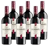 Freixenet Mederaño Tinto Spanischer Rotwein (6 x 0,75 l) Spanish Red Wine, Wein, halbtrocken mit Aromen von Kirsche und Heidelbeere, zu kräftigen Speisen und würzigem Gemüse