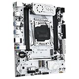 MACHINIST X99 LGA 2011-V3 Motherboard, Intel 5th/6th Gen Computer Server Motherboard für Intel Xeon E5 V3/V4, Core i7 (Micro ATX, PCIe 3.0, Dual M.2 Slot, SATA 6Gb/s, DDR4 ECC)