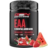 EAA Pulver 532 g - Alle 9 essentielle Aminosäuren inkl. Histidin & BCAA - Human Code Formel - Amino Workout Drink - Lecker & Top Löslichkeit - Vegan (Strawberry Watermelon)