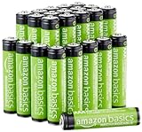 Amazon Basics AAA Alkalisch Batterien, 800 mAh, wiederaufladbar, 24 Stück