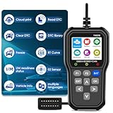 Anluomania OBD2 Diagnosegerät Auto, Auto Diagnosegerät, KFZ Auslesegerät Mit OBD2-Funktionen, Motor Fehlercodeleser, OBD2 Scanner Codeleser, Auto Auslesegerät, 2,4 Zoll IPS Farbbildschirm, 13 Sprachen
