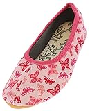 Beck Mädchen Papillon Gymnastikschuhe, Pink, 23 EU