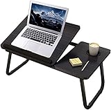 Uniguardian Faltbare Laptoptisch fürs Bett, Notebooktisch,Lapdesks für Lesen oder Frühstücks mit Getränkehalter…