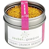Zauber der Gewürze Umami Crunch Gewürz - intensiver Geschmacksbooster, vielseitig einsetzbar, 65 g