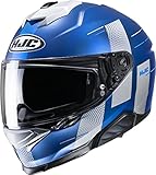 HJC i71 Peka Helm (Gray/Blue,S (55/56))