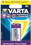 Varta Professional Lithium Batterie (9V, 1200mAh, 1-er Blister)