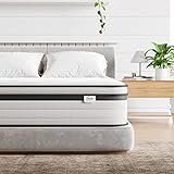 TeQsli Orthopädische Matratze für kleine Doppelbetten, 120 cm, Gel-Memory-Schaum, Taschenfederkernmatratze, Kantenunterstützung und Bewegungsisolierung, Hybrid-Matratze, mittelfestes Gefühl, 120 x 190