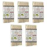 RACILIA Bio-Vollgrießmehl von Timilia – 100% Sizilianisches und Biologisches Urgetreide – Reich an Ballaststoffen und Proteinen (Packung mit 1x5)