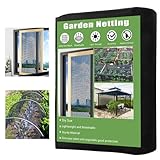 HuaMuDM 3x10m Gemüsenetz,Garten Insekten Netz,Pflanzenschutznetz,Insektennetz Gartennetz,Gemüseschutznetz,SchädlingsschutzNetz,Insektenschutznetz,für Pflanzen Gemüse Obst Blumen,Fenster Tür