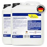 Mr. Perfect® alkoholisches Flächendesinfektionsmittel 2x5L - Hochwirksame Flächendesinfektion mit Alkohol - Ideales Desinfektionsmittel für alle glatten Oberflächen