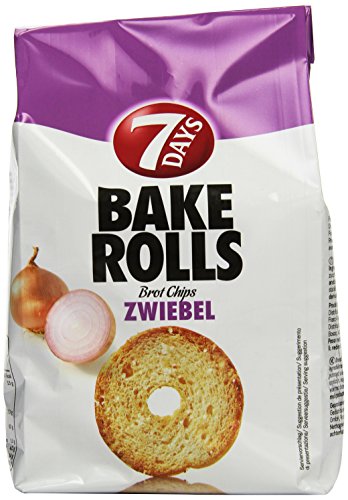 7Days Bake Rolls Zwiebel, 8er Pack (8x 250 g Beutel)