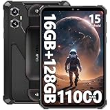 OUKITEL RT3 Plus Outdoor Tablet Android 15, 11000mAh Akku, 16GB+128GB/1TB Robust Tablet PC, 8.0 Zoll, Octa-Core, 16MP+8MP Kamera IP68/IP69K Wasserdicht, Dual SIM 4G/2.4G/5G WiFi/GPS/NFC/AI Gemini