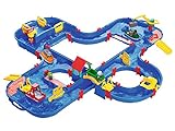 AquaPlay - AquaPlay´nGo - 160x145x22cm große Wasserbahn, größte Wasserwelt von AquaPlay, inkl. 4 Tierfiguren und 4 Booten, für Kinder ab 3 Jahren