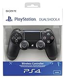 Playstation Sony Dualshock 4 Gamepad 4, Schwarz – Zubehör für Videospiele (Gamepad 4, Digital, D-pad, kabelgebunden/kabellos, Bluetooth/USB)