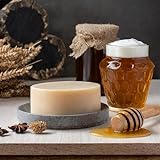 Rasier- und Gesichtsseife Honig & Bier von Just Peachy Naturkosmetik
