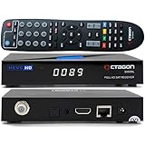 OCTAGON SX89WL HD H.265 S2+IP HEVC Set-Top Box - Internet Smart TV Receiver, Kartenleser, Mediaplayer, Mediathek, DLNA, YouTube, Web-Radio, iOS & Android App, USB PVR, 150Mbits WiFi