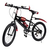 Lilyeriy 20 Zoll Mountainbike, 7-Gang Kinderfahrrad Fahrräder mit HöHenverstellbar Kinder Fahrrad für 8-13 Jahre Jungen Mädchen