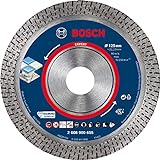 Bosch Professional 1x Expert HardCeramic Diamanttrennscheiben (für Harte Fliesen, Harter Stein, Ø 125 mm, Zubehör Kleiner Winkelschleifer)