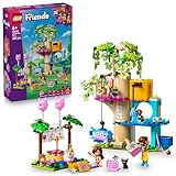 LEGO Friends Katzengeburtstagsparty & Baumhaus - Spielzeug mit 2 Minifiguren & 5 Tierfiguren -drehbarer Tisch, Piñata & lustigem Zubehör – Kreatives Geschenk für Mädchen ab 6 Jahren – 42666
