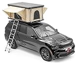 Dragon Winch Zelt Dachzelt Auto Aluminium-Hartschale für 2 Personen inklusive Matratze, Teleskopleiter, Zubehörtaschen und Moskitonetze. Komfortables und mobiles Camping Zelt | Wasserdicht (Type R)