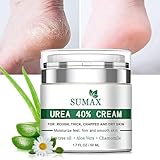 Urea Creme 42% mit 2% Salicylsäure Fußcreme für Sehr Trockene Füße & Hände, Hornhautentferner für trockene und harte Haut, feuchtigkeitsspendende Hornhaut Creme, mit Urea (Green)