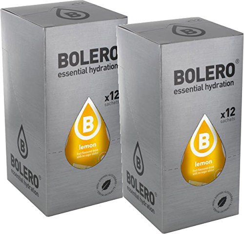 Bolero Drinks Lemon 24 X 9G , 12 Stück (2Er Pack)