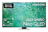 Samsung Neo QLED 4K QN85C 85 Zoll Fernseher (GQ85QN85CATXZG, Deutsches Modell), Neo Quantum HDR, Neural Quantum Prozessor 4K, Dolby Atmos, Smart TV [2023]