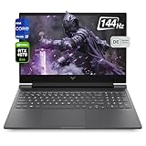 HP Victus 16 Gaming Laptop, Intel Core i7-14700HX, 64 GB DDR5 RAM, 2 TB PCIe SSD, 16.1' FHD IPS Display 144 Hz, Nvidia GeForce RTX 4070, QWERTZ RGB Tastatur, Windows 11 Pro, Schwarz