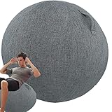 Yoga-Ballabdeckung – langlebige, rutschfeste Stabilitätsabdeckung für Muskeltraining und Fitness – kompatibel mit 55/65/75 cm Gymnastikbällen (nur Gehäuse)