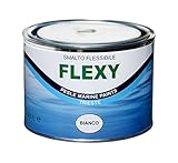 Marlin Flexy - elastische Gummi Farbe für Schlauchboote 500ml, Farbe:weiß