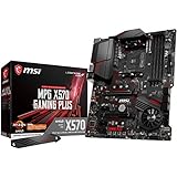 MSI MPG X570 GAMING PLUS AMD AM4 DDR4 M.2 USB 3.2 Gen 2 HDMI ATX Gaming Motherboard