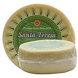 Food-United Käse - PECORINO SARDO DOLCE DOP g.U. – Santa-Teresa-Italienischer-Schafs-Hartkäse-Laib ca. 2 KG aromatischer Duft süßlich-mild-würzig aus geschütztem Ursprung