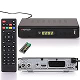 RED OPTICUM C200 HD Kabelreceiver mit Aufnahmefunktion PVR I Digitaler Kabel-Receiver HD - EPG - HDMI - USB - SCART - Coaxial Audio I Receiver für Kabelfernsehen I DVB-C Receiver schwarz