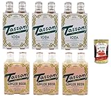 Tassoni Testpaket 12x Ginger Beer 180ml 12x Soda water 180ml + Italian Gourmet polpa 400g