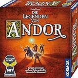 KOSMOS 691745 Die Legenden von Andor - Das Grundspiel, Kennerspiel des Jahres 2013, kooperatives Fantasy-Brettspiel ab 10 Jahren