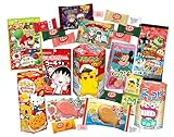 Japanische Süßigkeiten Box Snacks Candy Jelly Sweets Cracker aus Japan mit über 25 Teilen Geschenkset Probierset