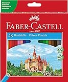 Farbiger Bleistift Faber-Castell Castle Sechseckungspappe mit 48 Teilen