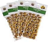 Lyrakis Family Grüne Oliven 1kg – Ganze Griechische Oliven, Handverlesen, Natürlich & Verzehrfertig, Authentischer Geschmack aus Kreta – Seit 1975