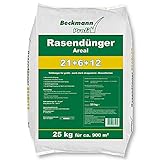 25 kg Premium Rasendünger mit Sofortwirkung Boni-Shop® Profi Rasen Dünger FREI HAUS