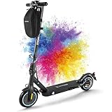 E Scooter mit Straßenzulassung,Elektroscooter Elektroroller Erwachsene,E Roller Offroad,(35 Km Reichweite,36V7.5Ah,120 KG Tragkraft,8.5 Zoll Reifen,Duales Bremssystem)-E9