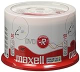50 Maxell DVD-R 4,7 GB 16x print Cake