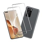 Joywing für Panzerglas Huawei P40 Pro Schutzfolie, für Huawei P40 Pro PanzerSchutzglas, 2 Stück Folie Huawei P40 Pro Displayschutz, Passt Perfekt, 9H Kratzfest