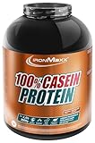 IronMaxx 100% Casein Proteinpulver - Schokolade 2kg Dose | wasserlösliches Eiweißpulver für eine langfristige Proteinversorgung und Sättigung | High-Protein-Powder ohne Zuckerzusatz