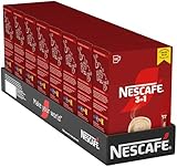 NESCAFÉ 3-in-1 Getränkepulver-Sticks, löslicher Bohnenkaffee mit Creamer & Zucker, Instant-Kaffee aus erlesenen Kaffeebohnen, koffeinhaltig, 8er Pack (8 x 10 -Sticks à 16,5g)