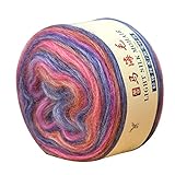 Asukohu Strickgarn, Farbe, Häkelgarn, Knäuel, weiche Faser, Wollgarn für Handstricken, Häkeln, Handwerk, Rolle mit 52 g